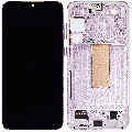 OLED Assembly With Frame For Samsung Galaxy S23 Plus (US & International) (Aftermarket Plus) (Lavender)