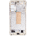 OLED Assembly With Frame For Samsung Galaxy S23 Plus (US & International) (Aftermarket Plus) (Cream)
