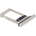 Dual Sim Card Tray Compatible For iPhone 11 (White)