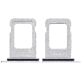 Single Sim Card Tray Compatible For iPhone 11 Pro / 11 Pro Max (Silver)