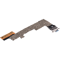 Charging Port Flex Cable Compatible For iPad Air 4 / iPad Air 5 (4G Version) (Used OEM Pull: Grade A) (Blue)