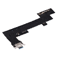 Charging Port Flex Cable Compatible For iPad Air 4 / iPad Air 5 (4G Version) (Used OEM Pull: Grade A) (Blue)