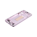 OLED Assembly With Frame Compatible For Samsung Galaxy S23 Plus (US & International) (Aftermarket Plus) (Lavender)