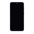 OLED Assembly With Frame Compatible For Samsung Galaxy S23 Plus (US & International) (Aftermarket Plus) (Phantom Black)