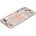 OLED Assembly With Frame Compatible For Samsung Galaxy S23 Plus 5G (US & International) (Refurbished) (Cream)