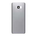 Back Cover Glass With Camera Lens Compatible For Samsung Galaxy S8 (Service Pack) (Arctic Silver)