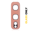 Back Camera Lens (Glass Only) With Adhesive Compatible For Samsung Galaxy S10E (Flamingo Pink)