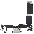 Charging Port Flex Cable Compatible For iPhone 15 Plus (Aftermarket Plus) (Blue)