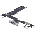 Charging Port Flex Cable Compatible For iPhone 15 Plus (Aftermarket Plus) (Blue)