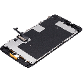 LCD Assembly With Steel Plate Compatible For iPhone 8 Plus (Aftermarket: AQ7) (Black)