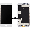 LCD Assembly With Steel Plate Compatible For iPhone 8 Plus (Aftermarket: AQ7) (White)