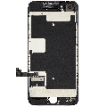 LCD Assembly With Steel Plate Compatible For iPhone 8 / SE (2020 / 2022) (Premium) (Black)