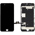 LCD Assembly With Steel Plate Compatible For iPhone 8 / SE (2020 / 2022) (Premium) (Black)