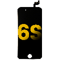LCD Assembly With Steel Plate Compatible For iPhone 6S (Premium) (Black)