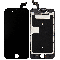 LCD Assembly With Steel Plate Compatible For iPhone 6S (Premium) (Black)