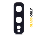 Back Camera Lens (Glass Only) With Adhesive Compatible For Samsung Galaxy S10E (Prism Black)