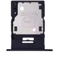 Dual Sim Card Tray Compatible For Samsung Galaxy A15 (A155 / 2023) (Brave Black)