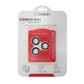 Casper Camera Lens Protector Compatible For iPhone 15 Pro / 15 Pro Max (Gray) (Clear)