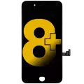 LCD Assembly With Steel Plate Compatible For iPhone 8 Plus (Premium) (Black)