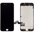 LCD Assembly With Steel Plate Compatible For iPhone 7 (Aftermarket: AQ7) (Black)