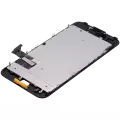 LCD Assembly With Steel Plate Compatible For iPhone 7 (Aftermarket: AQ7) (Black)