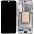 OLED Assembly With Frame Compatible For Samsung Galaxy S24 5G (US & International Version) (Refurbished) (Jade Green)