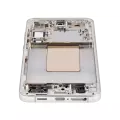 OLED Assembly With Frame Compatible For Samsung Galaxy S24 Plus 5G (US & International Version) (Refurbished) (Amber Yellow)