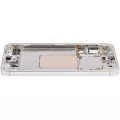 OLED Assembly With Frame Compatible For Samsung Galaxy S24 Plus 5G (US & International Version) (Refurbished) (Amber Yellow)