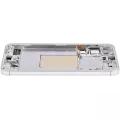 OLED Assembly With Frame Compatible For Samsung Galaxy S24 Plus 5G (US & International Version) (Refurbished) (Marble Grey)