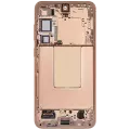OLED Assembly With Frame Compatible For Samsung Galaxy S24 Plus 5G (US & International Version) (Refurbished) (Sandstone Orange)