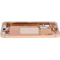 OLED Assembly With Frame Compatible For Samsung Galaxy S24 Plus 5G (US & International Version) (Refurbished) (Sandstone Orange)