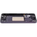 OLED Assembly With Frame Compatible For Samsung Galaxy S24 Plus 5G (US & International Version) (Refurbished) (Onyx Black)