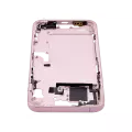 Mid-Frame Housing With Power And Volume Button Compatible For iPhone 15 Plus (International Version) (Aftermarket Plus) (Pink)