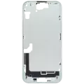 Mid-Frame Housing With Power And Volume Button Compatible For iPhone 15 Plus (US Version) (Aftermarket Plus) (Green)