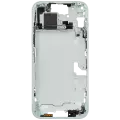 Mid-Frame Housing With Power And Volume Button Compatible For iPhone 15 Plus (US Version) (Aftermarket Plus) (Green)