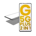 2 in 1 Front Glass With OCA Pre-Installed Compatible For Motorola Moto G 5G Plus (XT2075 / 2020)