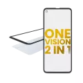 2 in 1 Front Glass With OCA Pre-Installed Compatible For Motorola One Vision (XT1970 / 2019)