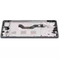 OLED Assembly With Frame Compatible For Motorola Moto G85 (XT2427-3 / 2024) (Refurbished) (Urban Grey)