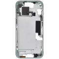 Mid-Frame Housing With Power And Volume Button Compatible For iPhone 15 (International Version) (Aftermarket Plus) (Green)
