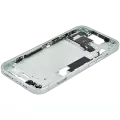 Mid-Frame Housing With Power And Volume Button Compatible For iPhone 15 (International Version) (Aftermarket Plus) (Green)