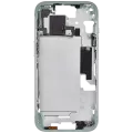 Mid-Frame Housing With Power And Volume Button Compatible For iPhone 15 (US Version) (Aftermarket Plus) (Green)