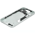 Mid-Frame Housing With Power And Volume Button Compatible For iPhone 15 (US Version) (Aftermarket Plus) (Green)