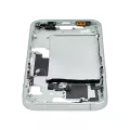 Mid-Frame Housing With Power And Volume Button Compatible For iPhone 15 (US Version) (Aftermarket Plus) (Green)