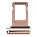 Dual Sim Card Tray Compatible For iPhone 11 Pro / 11 Pro Max (Matte Gold)