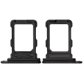 Dual Sim Card Tray Compatible For iPhone 16 Pro / 16 Pro Max (Black Titanium)