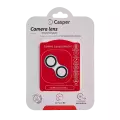 Casper Camera Lens Protector Compatible For iPhone 16 / 16 Plus (Teal) (Clear)