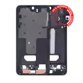 Mid-Frame Housing Compatible For Samsung Galaxy S22 Plus 5G (US & International Version) (Phantom Black)
