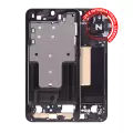 Mid-Frame Housing Compatible For Samsung Galaxy S23 Plus 5G  (US & International Version) (Phantom Black)