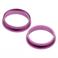 Back Camera Bezel Ring Only Compatible For iPhone 16 / 16 Plus (Pink) (2 Piece Set)