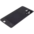 Back Cover Glass With Camera Lens Compatible For Motorola Edge 40 (XT2302 / 2023) (Genuine OEM) (Eclipse Black)